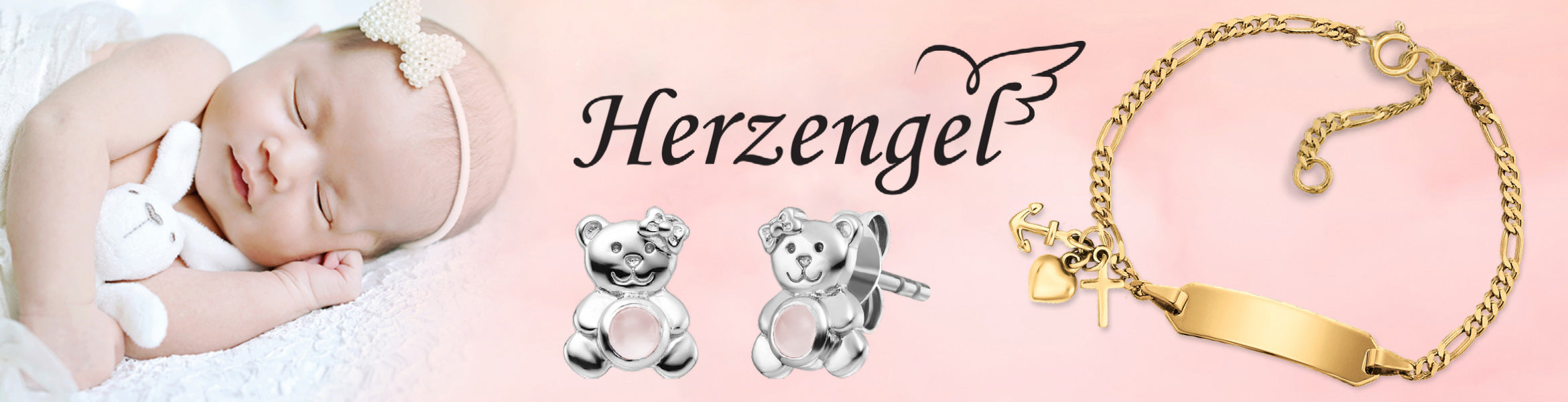 Herzengel Children's Jewellery Australia  Little Angel Gifts – tagged  Collection_Bracelets – Silver Steel