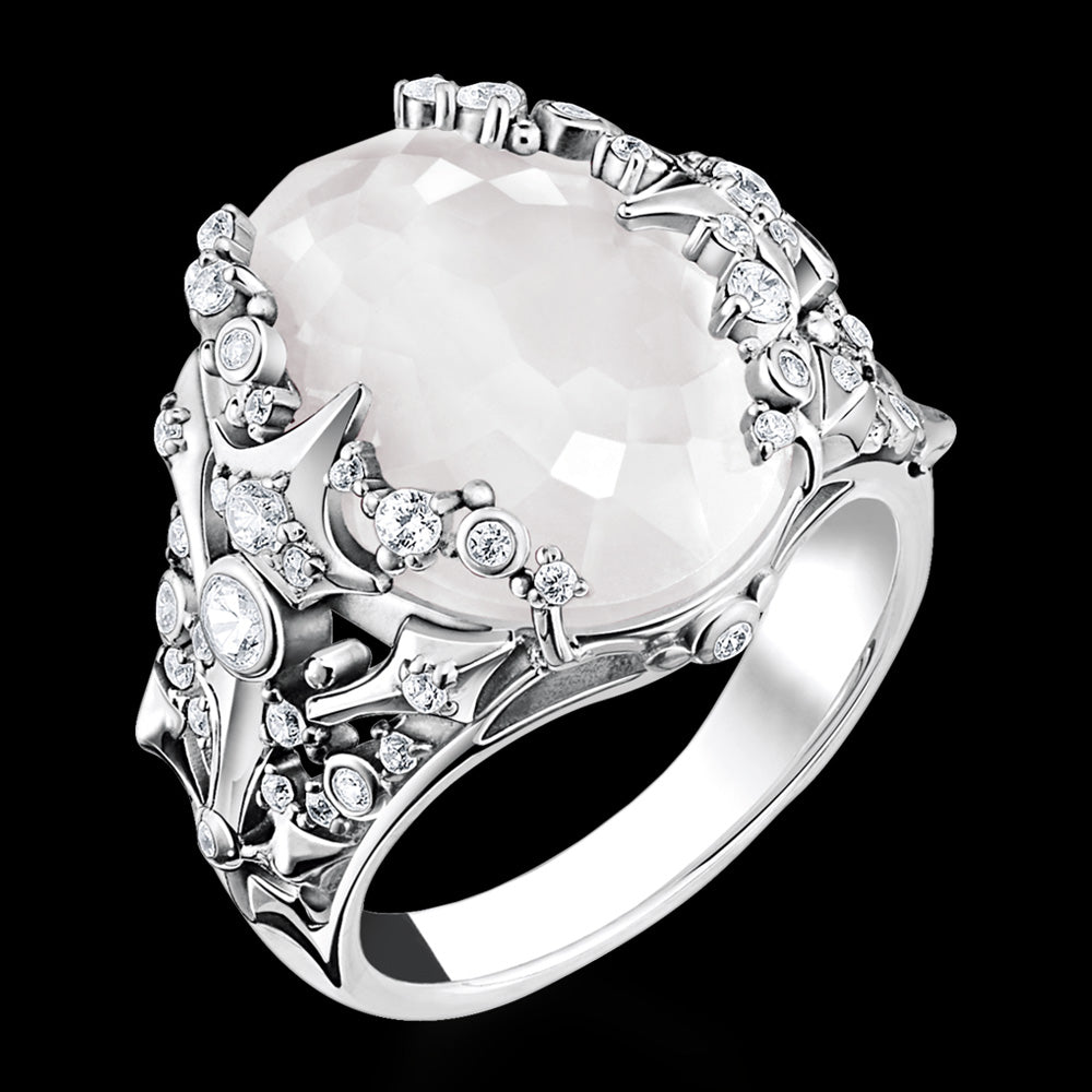 Thomas sabo crushed sales pave ring