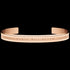 DANIEL WELLINGTON ELAN ROSE GOLD CUFF BRACELET