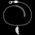 ENGELSRUFER SILVER ANGEL DANGLE FEATHER WING BRACELET