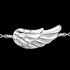 ENGELSRUFER SILVER ANGEL FEATHER WING BRACELET - CLOSE-UP