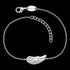 ENGELSRUFER SILVER ANGEL FEATHER WING BRACELET