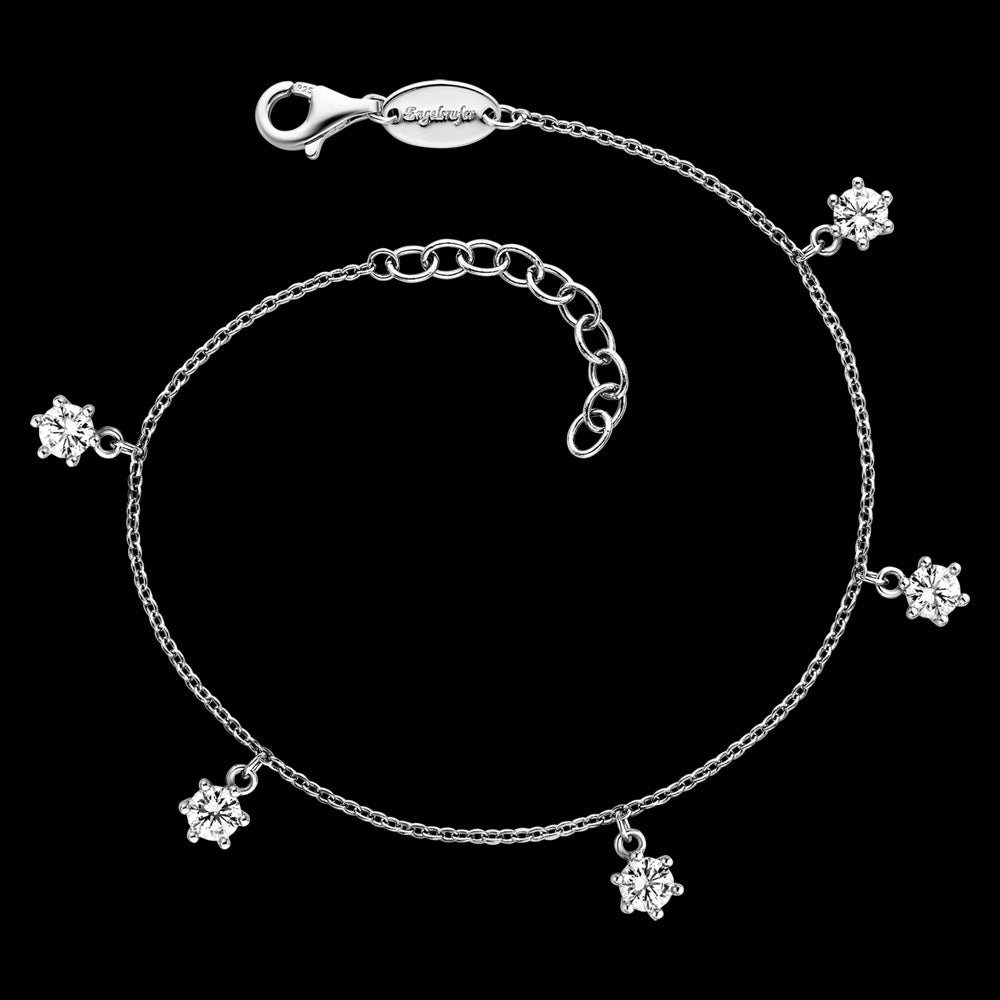 Shiny Gems Sterling Silver CZ Bracelet | Engelsrufer Australia