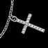 Cross Close Up Faith Love & Hope Silver Wing Heart Cross Necklace | Engelsrufer Australia