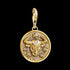 THOMAS SABO TAURUS ZODIAC STAR SIGN GOLD CHARM PENDANT