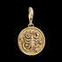 THOMAS SABO SCORPIO ZODIAC STAR SIGN GOLD CHARM PENDANT