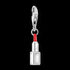 THOMAS SABO RED LIPSTICK CHARM PENDANT