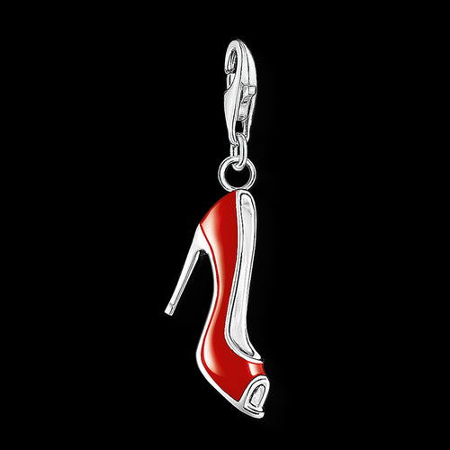 THOMAS SABO RED PUMPS HIGH HEEL CHARM