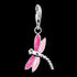 THOMAS SABO PINK DRAGONFLY CHARM