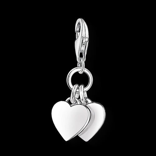 THOMAS SABO TWO HEARTS CHARM PENDANT