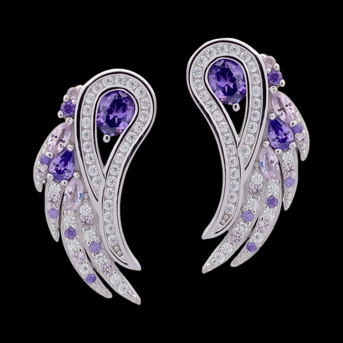 GEORGINI ANGELIC VIOLET EARRINGS | A CHRISTMAS JOURNEY | AUSTRALIA