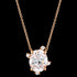 GEORGINI AURORA SOUTHERN LIGHTS ROSE GOLD NECKLACE