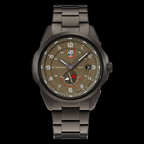 LUMINOX ATACAMA ADVENTURER FIELD GUNMETAL WATCH 1768