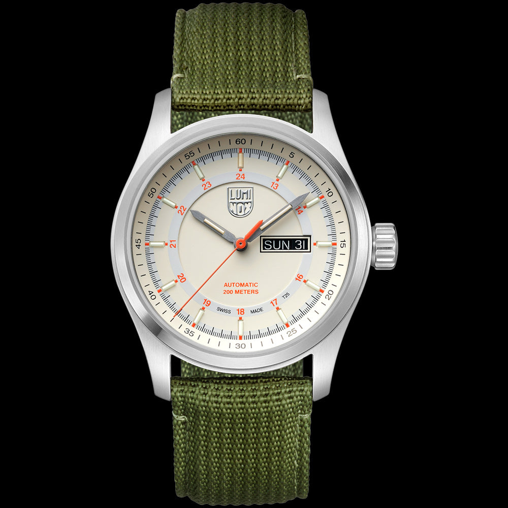 LUMINOX ATACAMA FIELD AUTOMATIC KHAKI WATCH 1907.NF