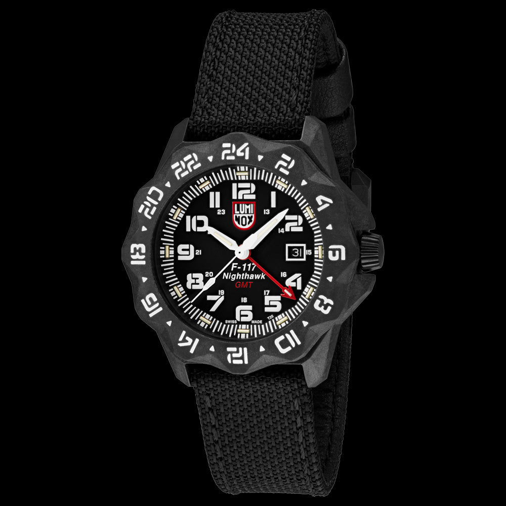 LUMINOX F-117 NIGHTHAWK PILOT WATCH 6441 - TILT VIEW