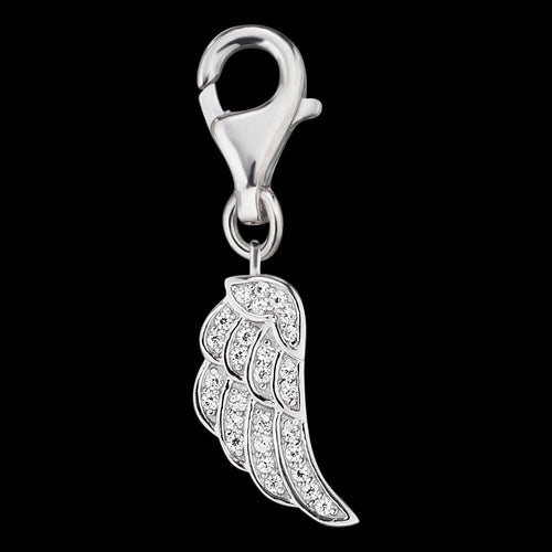 ANGEL WING CZ BRACELET CHARM | ENGELSRUFER AUSTRALIA