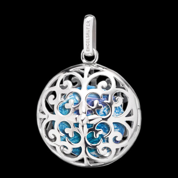 ENGELSRUFER SILVER WATER LUNA SOUNDBALL PENDANT