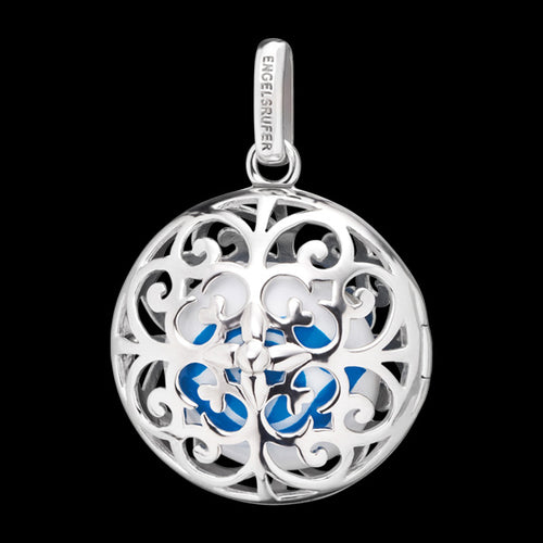 ENGELSRUFER SILVER CHAKRA THIRD EYE SOUNDBALL PENDANT