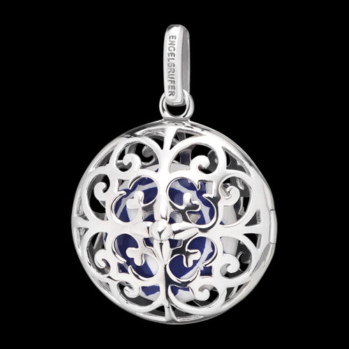 ENGELSRUFER SILVER CHAKRA THROAT SOUNDBALL PENDANT