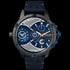 POLICE LEADER BLUE & BLACK SILICONE MEN'S WATCH | AUSTRALIA