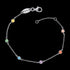 ENGELSRUFER SILVER RAINBOW CZ MOONLIGHT BRACELET