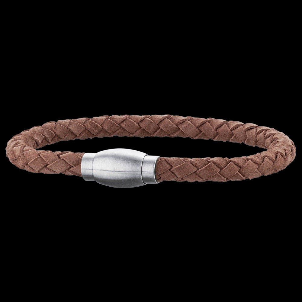 SAVE BRAVE MEN'S JAMES BROWN LEATHER BRACELET - VIEW 2