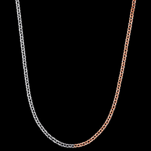 STERLING SILVER ROSE GOLD 2.1MM PEA CHAIN | ENGELSRUFER AUSTRALIA