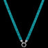 KAGI TURQUOISE WEAVE 47CM NECKLACE