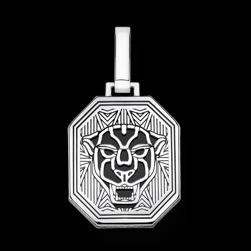 THOMAS SABO BLACK CAT MEDALLION PENDANT