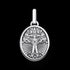 THOMAS SABO SILVER TREE OF LOVE OVAL MEDALLION PENDANT